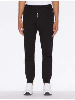 Armani Exchange Black Track Suit Bottoms - 8NZP73 ZJZ1Z