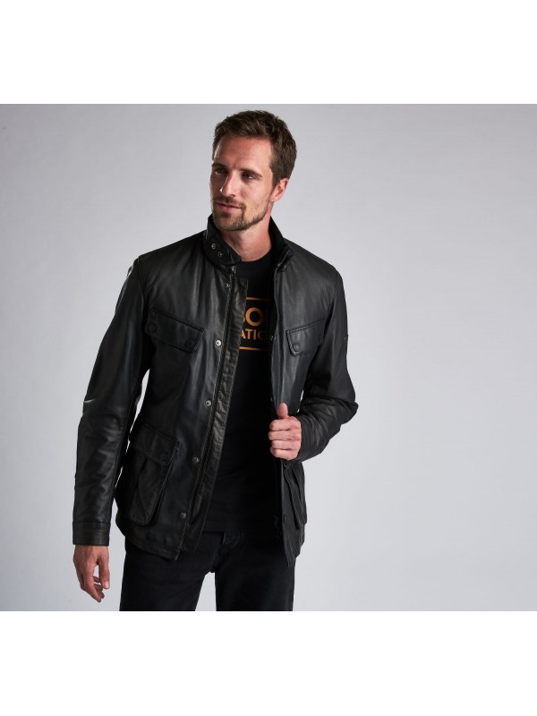 Barbour Black Leather Jacket Www Sassycleanersmd Com