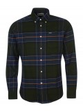 Barbour Men's Lutsleigh Check Tailored Fit Shirt In Forest - MSH4989GN93