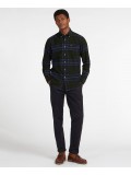 Barbour Men's Lutsleigh Check Tailored Fit Shirt In Forest - MSH4989GN93