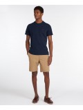 Barbour Small Logo Crew Neck Sports T Shirt In Navy Blue - MTS0331NY91