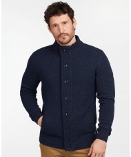 Barbour Tisbury Zip Through Jumper In Navy - MKN1341NY91