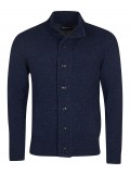 Barbour Tisbury Zip Through Jumper In Navy - MKN1341NY91