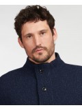 Barbour Tisbury Zip Through Jumper In Navy - MKN1341NY91