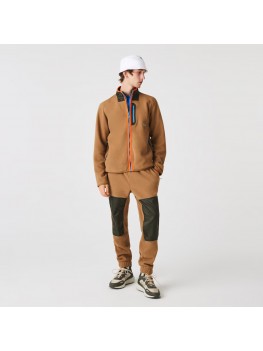 Lacoste Men's Relaxed Fit Polar Fleece Zip Sweatshirt - SH0222 00 89F