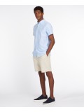 Barbour Oxford Short Sleeved Shirt In Pale Blue - MSH5313BL32