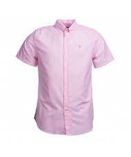 Barbour Oxford 3 Short Sleeved Shirt In Pink - MSH4481PI51