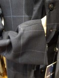 Marc Darcy "Edinson" Navy & Sky Blue Check Blazer