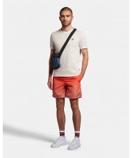 Lyle & Scott Ombre Swim Shorts In Red SH1600V