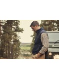 Barbour Country Fleece Gilet In Navy Blue - MFL0146NY72