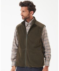 Barbour Country Fleece Gilet In Olive - MFL0146OL51