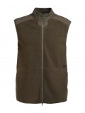 Barbour Country Fleece Gilet In Olive - MFL0146OL51