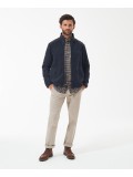 Barbour Country Fleece Jacket In Navy Blue - MFL0147NY71