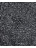 Barbour Lambswool Half Zip Jumper In Charcoal - MKN0339CH51