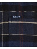 Barbour Men's Lutsleigh Check Tailored Fit Shirt In Navy Marl - MSH4989NY91