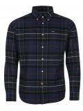 Barbour Men's Lutsleigh Check Tailored Fit Shirt In Navy Marl - MSH4989NY91