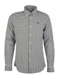 Barbour Finkle Tailored Check Shirt In Olive MSH524OL51