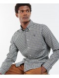 Barbour Finkle Tailored Check Shirt In Olive MSH524OL51