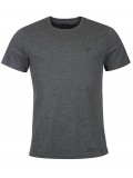 Barbour Sports Small Logo Crew Neck  T Shirt In Slate Marl- MTS0331GY73