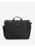 Barbour Wax Messenger Bag In Black - UBA0573BL31