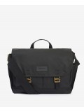Barbour Wax Messenger Bag In Black - UBA0573BL31