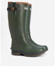 Barbour Tempest Wellingtons In Olive - MRF0016OL51