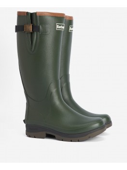 Barbour Tempest Wellingtons In Olive - MRF0016OL51