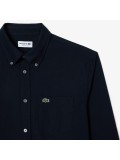 Lacoste Men's Regular Fit Long Sleeve Shirt In Navy Blue - CH1911 00 F2W