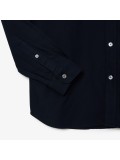 Lacoste Men's Regular Fit Long Sleeve Shirt In Navy Blue - CH1911 00 F2W
