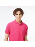 Lacoste Men's Classic Fit L1212 Polo Shirt In Fushia Pink