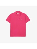 Lacoste Men's Classic Fit L1212 Polo Shirt In Fushia Pink