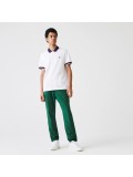 Lacoste Men's Regular Fit Stretch Cotton Piqué Contrast Collar Polo Shirt - PH3461