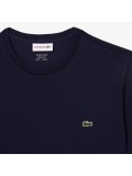 Lacoste Men's Crew Neck Pima Cotton Jersey T-shirt In Navy Blue - TH6709 00 166