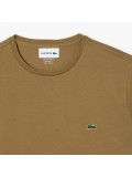 Lacoste Men's Crew Neck Pima Cotton Jersey T-shirt In Brown - TH6709 00 SIX