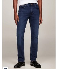 Tommy Hilfiger Denton Jeans - Straight Faded Jeans In Bridger Indigo -MW0MW267811BS