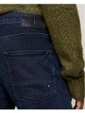Tommy Hilfiger Denton Jeans - Straight Faded Jeans In Meek Blue Black  - MW0MW33338