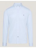 Tommy Hilfiger 1985 Collection Long Sleeve Knit Shirt In Light Blue - MW0MW30675C1S