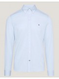 Tommy Hilfiger 1985 Collection Long Sleeve Knit Shirt In Light Blue - MW0MW30675C1S