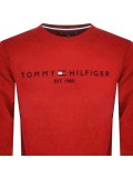 Tommy Hilfiger EST 1985 Flex Fleece Sweatshirt In Primary Red MW0MW11596