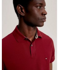 Tommy Hilfiger 1985 Collection Pique Polo In Rouge - MW0MW17770XJS