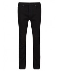 Luke "Freddy" Stretch Jeans in Black - Slim Tappered Fit - ZM220501