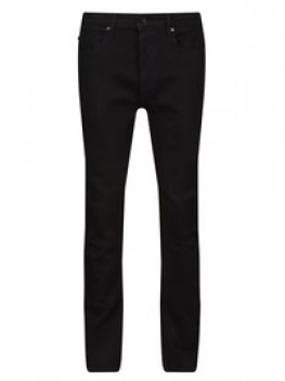 Luke "Freddy" Stretch Jeans in Black - Slim Tappered Fit - ZM220501