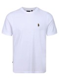 Luke "Traffs" Crew Neck T Shirt In White -  ZM280165