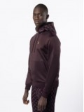 Luke "Lions Share" Overhead Hoodie In Merlot - M730366