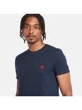 Timberland Men's Dunstan River Slim Fit T Shirt In Navy Blue - TB 0A2BPR433