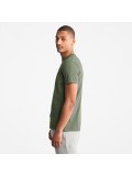 Timberland Men's Dunstan River Slim Fit T Shirt In Dark Green - TB 0A2BPRA58