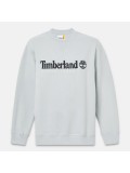 Timberland Men's Est. 1973 Logo Crew Sweatshirt for Men in Grey - TB0A65DD EA3