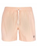 Barbour Essential Logo 5'' Swim Shorts In Coral Sands - MSW0019CO12