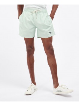 Barbour Essential Logo 5'' Swim Shorts In Dusty Mint - MSW0019GN47