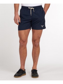 Barbour Essential Logo 5'' Swim Shorts In Navy Blue - MSW0019NY91